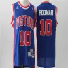 Rodman #10 Detroit Pistons Retro Jersey For Men - dunkjerseys