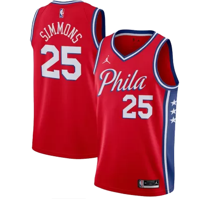 Simmons #25 Basketball Jersey Philadelphia 76ers - Association Edition - dunkjerseys