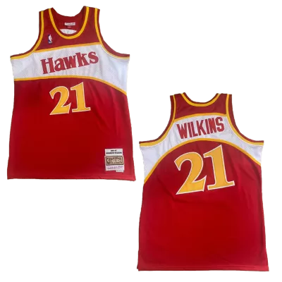 Wilkins #21 Atlanta Hawks Retro Jersey 1986/87 For Men - dunkjerseys