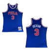 Iverson #3 Philadelphia 76ers Retro Jersey 1996/97 For Men - dunkjerseys