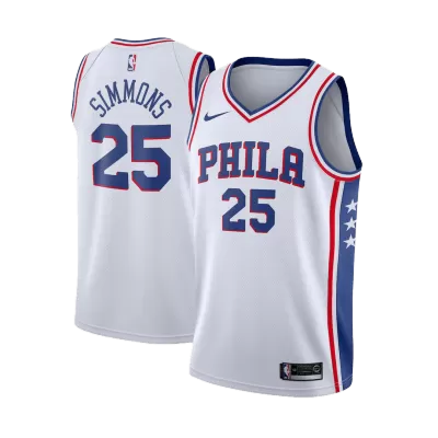 Nike #25 Basketball Jersey Philadelphia 76ers - Association Edition - dunkjerseys