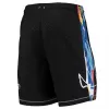 Brooklyn Nets NBA Shorts 2020/21 For Men -Black - dunkjerseys