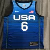 Damian Lillard #6 Basketball Jersey U.S. Men's Basketball Team 2021 - dunkjerseys