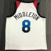 Khris Middleton #8 Basketball Jersey U.S. Men's Basketball Team 2021 - dunkjerseys