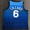 Damian Lillard #6 Basketball Jersey U.S. Men's Basketball Team 2021 - dunkjerseys