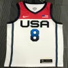 Khris Middleton #8 Basketball Jersey U.S. Men's Basketball Team 2021 - dunkjerseys