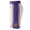 Los Angeles Lakers NBA Shorts 2019/20 For Men -White - dunkjerseys