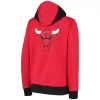 Chicago Bulls Hoodie Jacket For Men Red - dunkjerseys