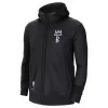 Brooklyn Nets Hoodie Jacket For Men Black - dunkjerseys