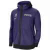 Phoenix Suns Hoodie Jacket For Men Purple - dunkjerseys