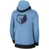 Memphis Grizzlies Hoodie Jacket For Men Blue - dunkjerseys