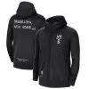 Brooklyn Nets Hoodie Jacket For Men Black - dunkjerseys