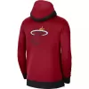 Miami Heat Hoodie Jacket For Men Red - dunkjerseys