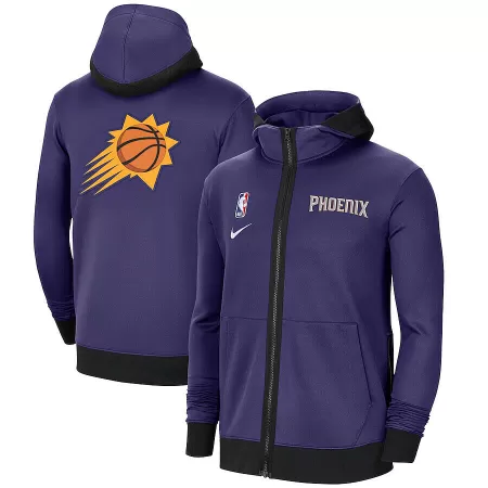 Phoenix Suns Hoodie Jacket For Men Purple - dunkjerseys