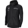 Brooklyn Nets Hoodie Jacket For Men Black - dunkjerseys