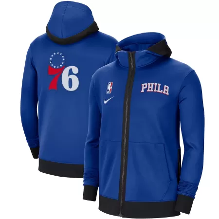 Philadelphia 76ers Hoodie Jacket For Men Blue - dunkjerseys