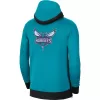 Charlotte Hornets Hoodie Jacket For Men Blue - dunkjerseys