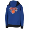 New York Knicks Hoodie Jacket For Men Blue - dunkjerseys