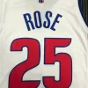 Derrick Rose #25 Basketball Jersey Detroit Pistons 2021/22 - Association Edition - dunkjerseys