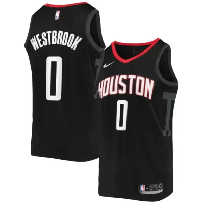 Westbrook #0 Basketball Jersey Houston Rockets - Statement Edition - dunkjerseys