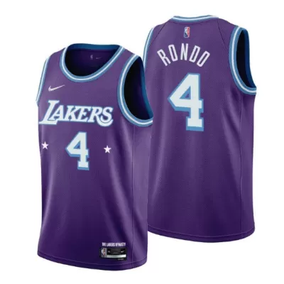 Rajon Rondo #4 Basketball Jersey Los Angeles Lakers 2021/22 - City Edition - dunkjerseys