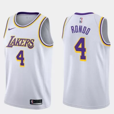 Rajon Rondo #4 Basketball Jersey Los Angeles Lakers - Association Edition - dunkjerseys