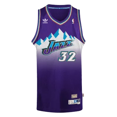 Karl Malone #32 Utah Jazz Retro Jersey 1996/97 For Men - dunkjerseys