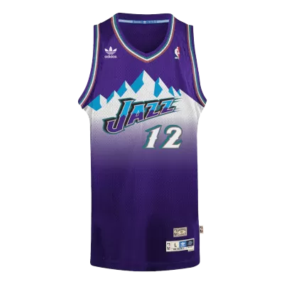 John Stockton #12 Utah Jazz Retro Jersey 1996/97 For Men - dunkjerseys