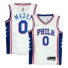 Tyrese Maxey #0 Basketball Jersey Philadelphia 76ers 2021/22 - Association Edition - dunkjerseys