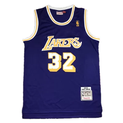 Magic Johnson #32 Los Angeles Lakers Retro Jersey 84-85 For Men - dunkjerseys