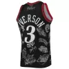 Allen Iverson #3 Philadelphia 76ers Retro Jersey 1997/98 For Men - dunkjerseys