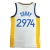 Stephen Curry #2,974 Basketball Jersey Golden State Warriors 2021/22 - Association Edition - dunkjerseys