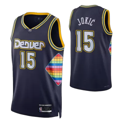 Nikola Jokic #15 Basketball Jersey Denver Nuggets 2021/22 - City Edition - dunkjerseys