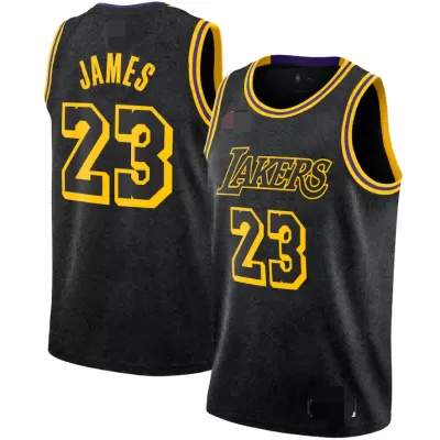 James #23 Basketball Jersey Los Angeles Lakers - City Edition - dunkjerseys