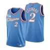 Kawhi Leonard #2 Basketball Jersey Los Angeles Clippers 2021 - City Edition - dunkjerseys