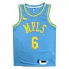 LeBron James #6 Basketball Jersey Los Angeles Lakers - Classic Edition - dunkjerseys