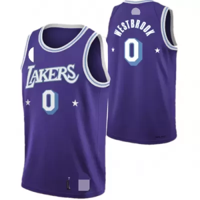 Russell Westbrook #0 Basketball Jersey Los Angeles Lakers 2021/22 - City Edition - dunkjerseys