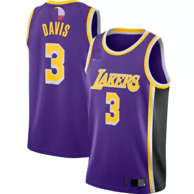 Anthony Davis #3 Basketball Jersey Los Angeles Lakers - Statement Edition - dunkjerseys