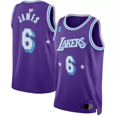 LeBron James #6 Basketball Jersey Los Angeles Lakers 2021/22 - City Edition - dunkjerseys