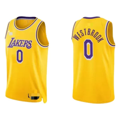 Russell Westbrook #0 Basketball Jersey Los Angeles Lakers 2021/22 - Association Edition - dunkjerseys