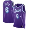 LeBron James #6 Basketball Jersey Los Angeles Lakers 2021/22 - City Edition - dunkjerseys