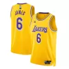 LeBron James #6 Basketball Jersey Los Angeles Lakers 2021/22 - Association Edition - dunkjerseys