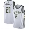 Jrue Holiday #21 Basketball Jersey Milwaukee Bucks 2020/21 - Association Edition - dunkjerseys