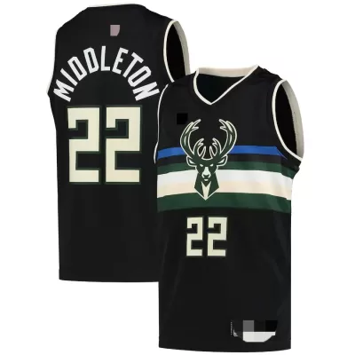 Khris Middleton #22 Basketball Jersey Milwaukee Bucks 2020/21 - Statement Edition - dunkjerseys