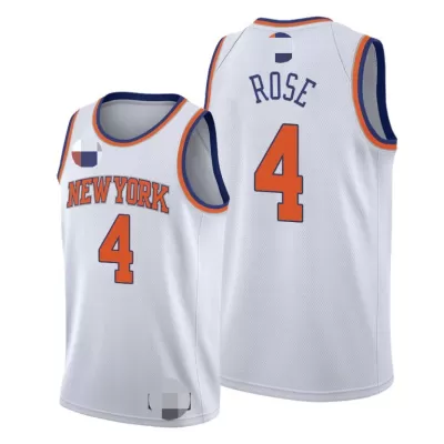 Derrick Rose #4 Basketball Jersey New York Knicks 2020/21 - Association Edition - dunkjerseys