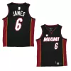 James #6 Basketball Jersey Miami Heat - City Edition - dunkjerseys