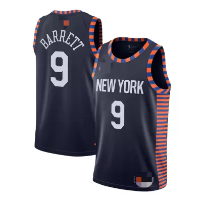 RJ Barrett #9 Basketball Jersey New York Knicks 2020/21 - City Edition - dunkjerseys