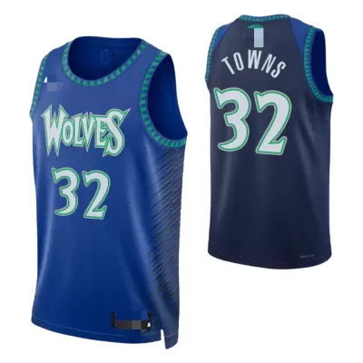 Karl-Anthony Towns #32 Basketball Jersey Minnesota Timberwolves 2021/22 - City Edition - dunkjerseys