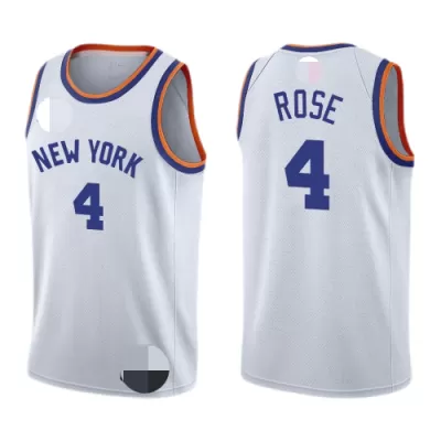 Derrick Rose #4 Basketball Jersey New York Knicks 2021/22 - Association Edition - dunkjerseys