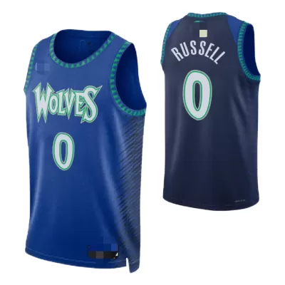 D'Angelo Russell #0 Basketball Jersey Minnesota Timberwolves 2021/22 - City Edition - dunkjerseys